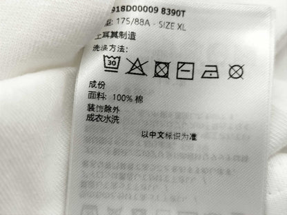 MONCLER White T-shirt/Logo T-shirt