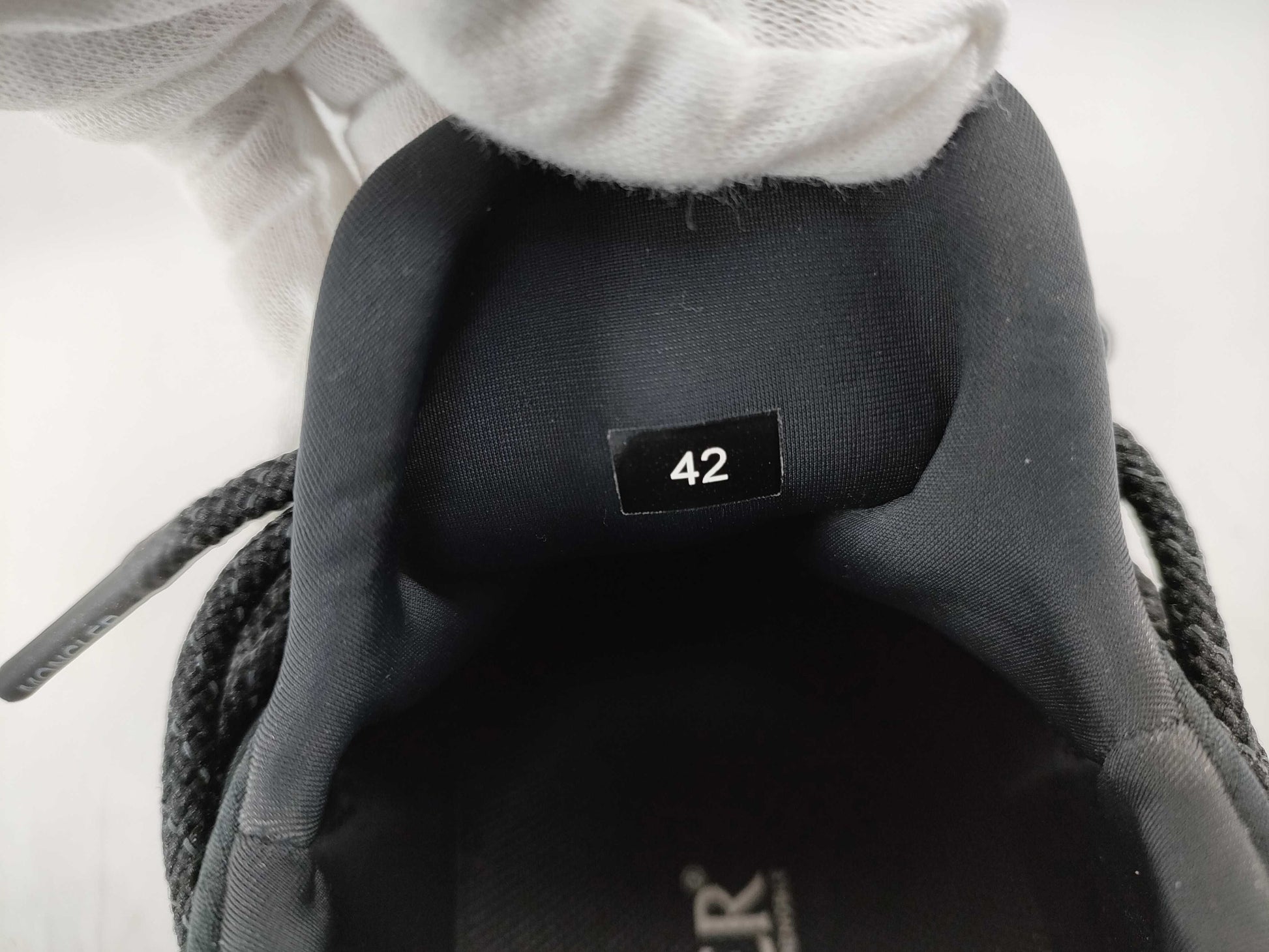 MONCLER black sneakers