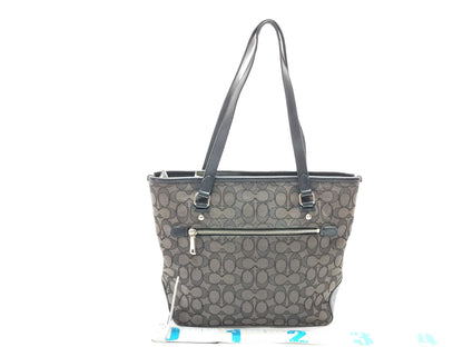 COACH F58282 Signature Canvas Tote Bag