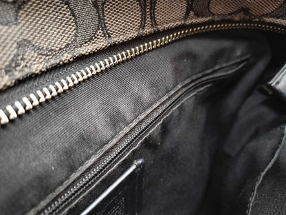 COACH F58282 Signature Canvas Tote Bag
