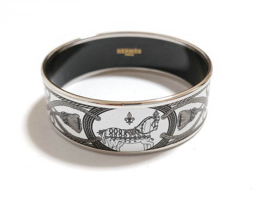 HERMES enamel bangle bracelet/bangle