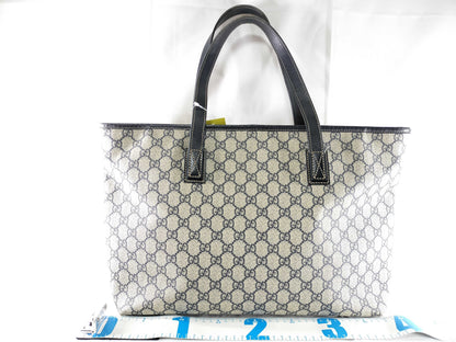 GUCCI GG Supreme 211137 Tote Serial Number 001998 Tote Bag