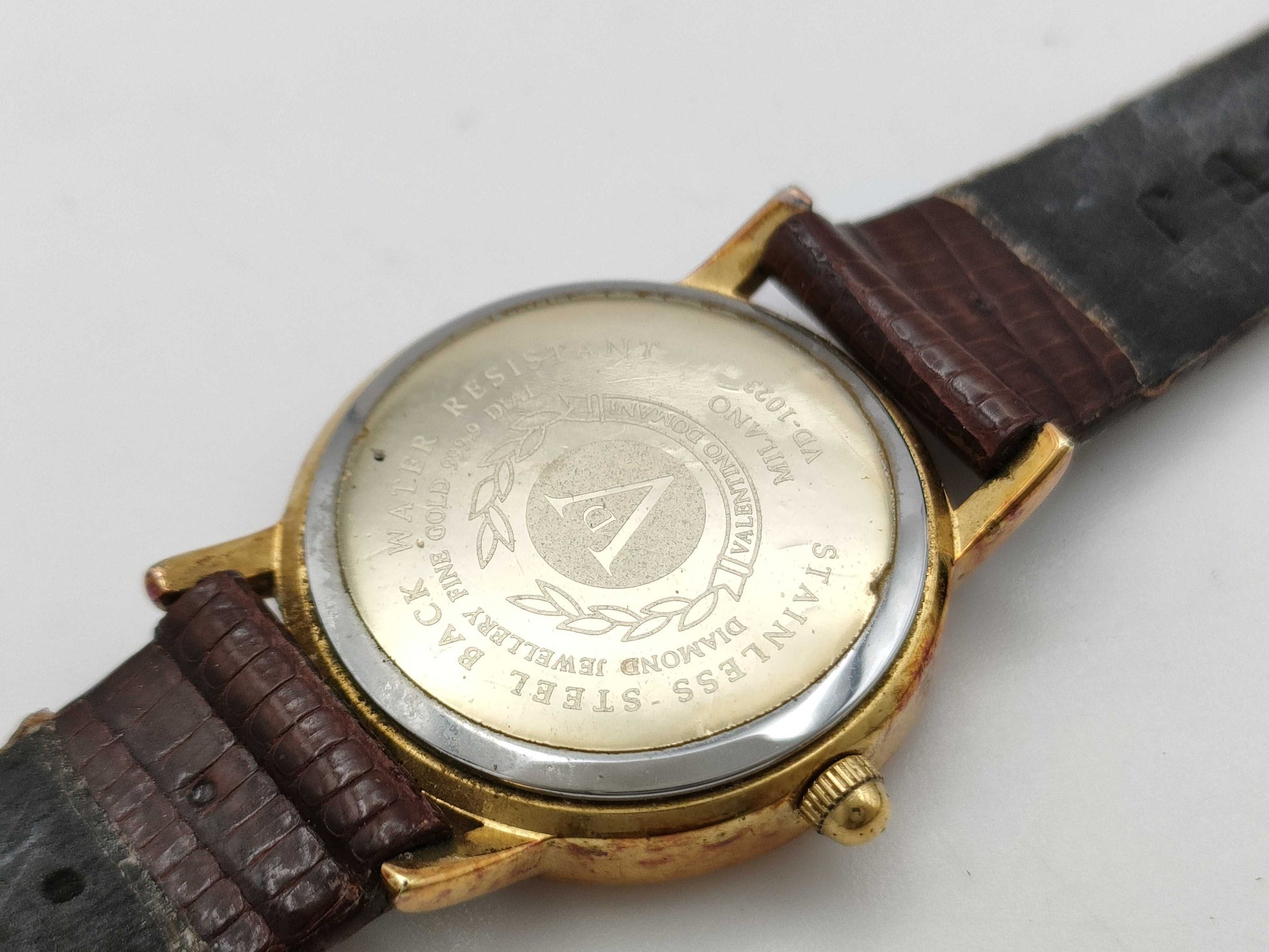 Valentino Domani FINE GOLD 999 VD-1023 Women's Watch 