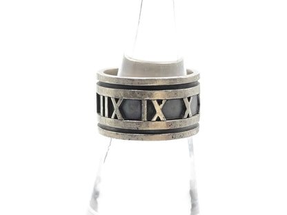 Tiffany & Co. Atlas Ring / Wide / Sterling Silver 925 9.6g Ring