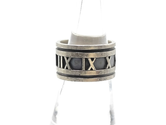 Tiffany & Co. Atlas Ring / Wide / Sterling Silver 925 9.6g Ring