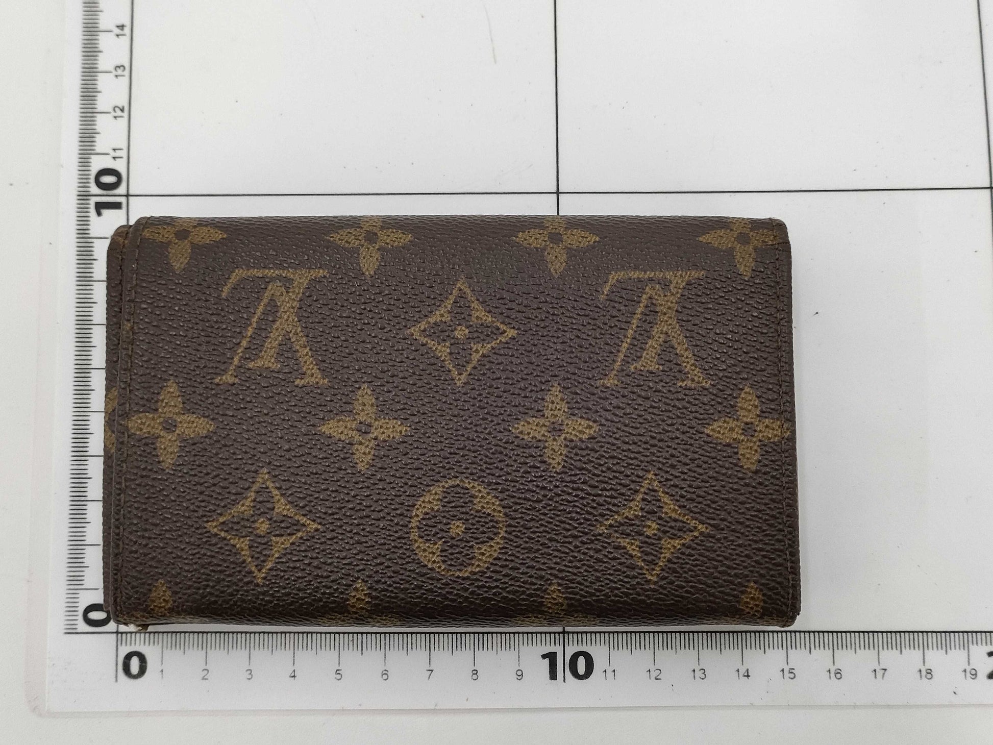 LOUIS VUITTON Monogram Compact Wallet/L-shaped Zipper Eclair Wallet