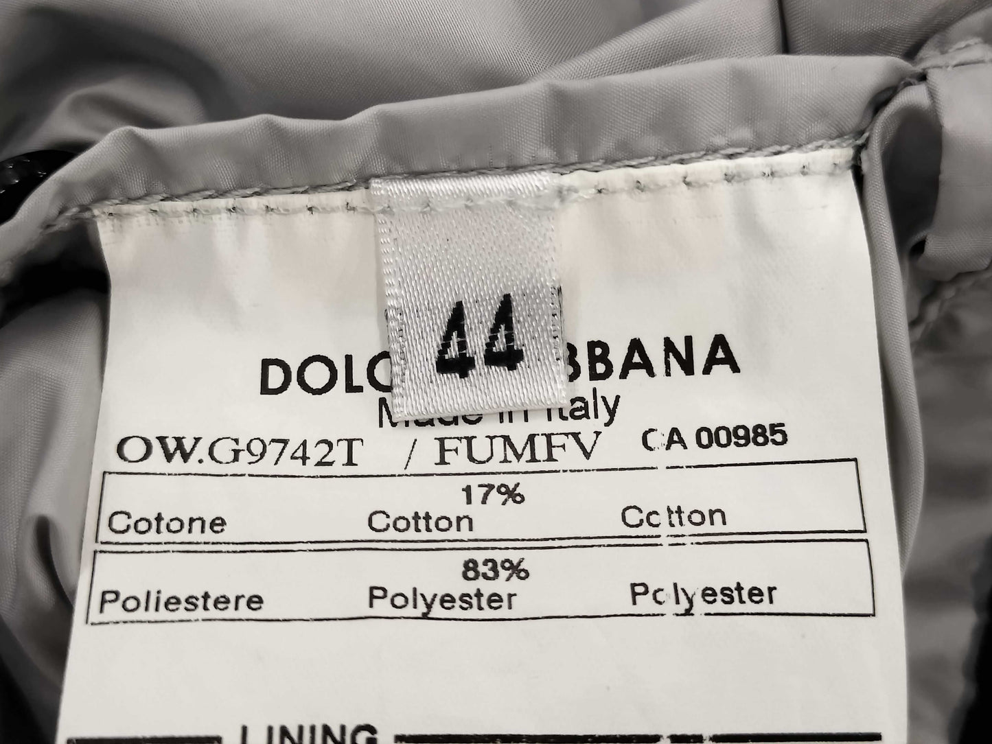 DOLCE&GABBANA Nylon Jacket Jacket