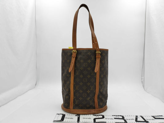 LOUIS VUITTON Monogram Bucket GM Tote Bag