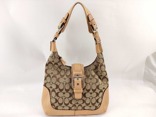 COACH Signature 6824 Coach Shoulder Bag