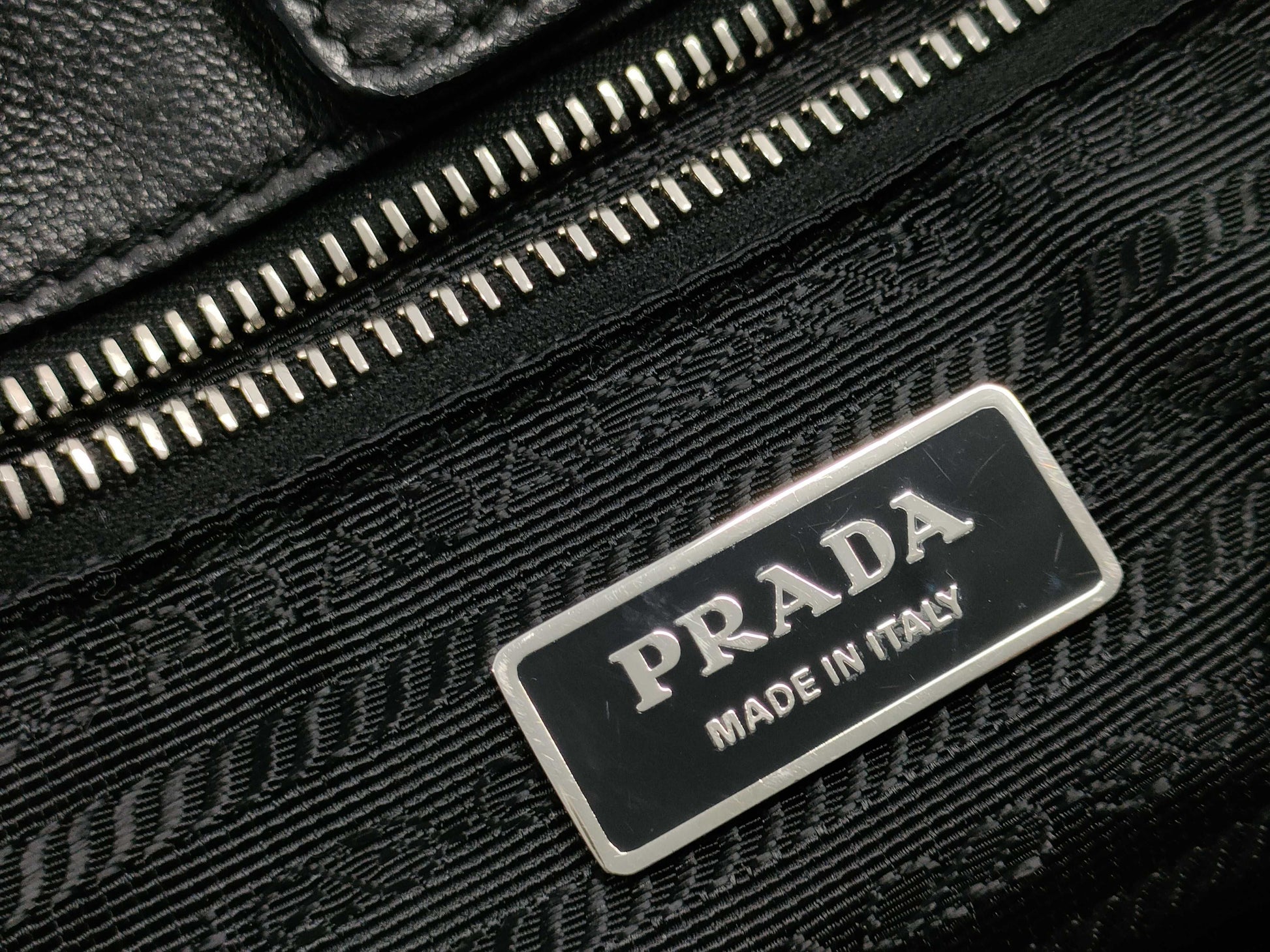 PRADA Nylon Ribbon Tote Bag
