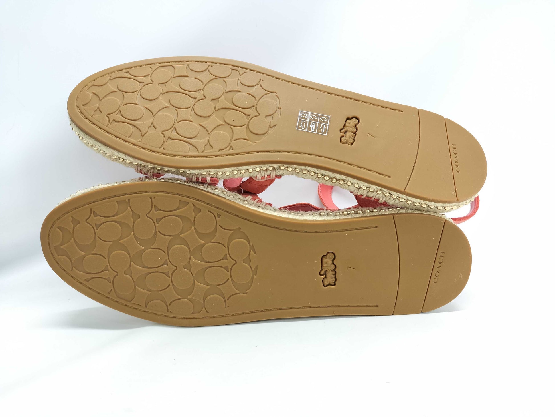 COACH espadrille sandals