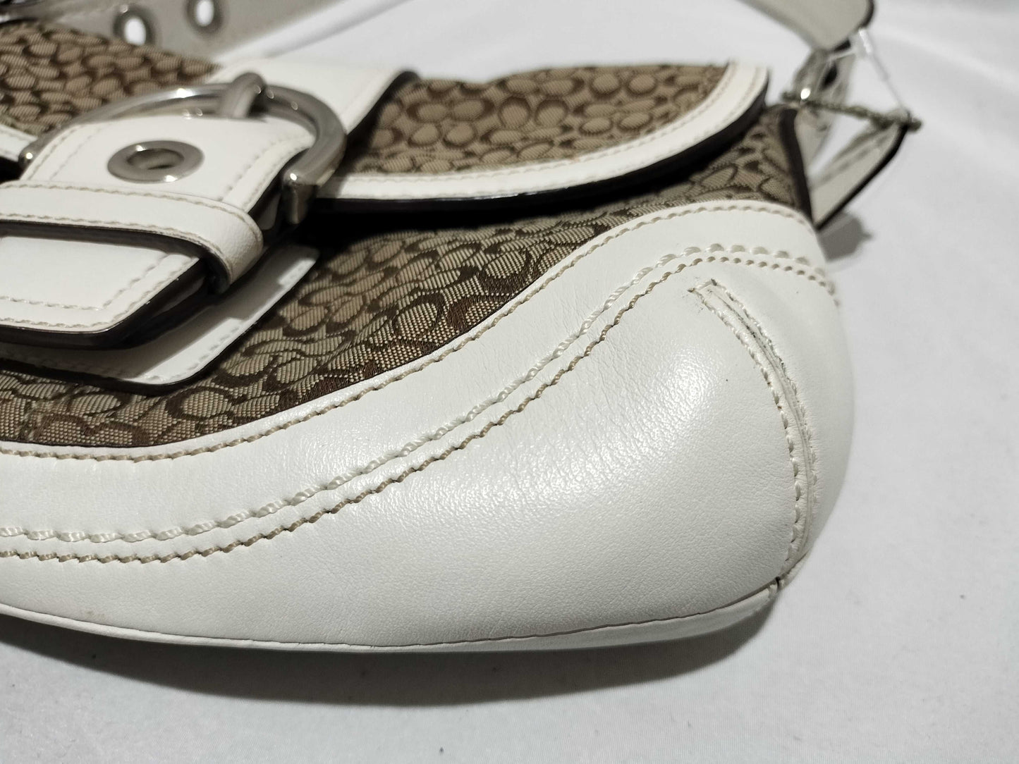 COACH Signature F10925/One-Shoulder Shoulder Bag