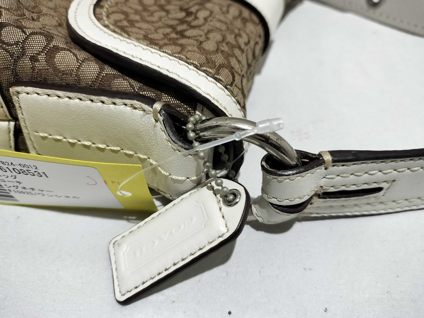 COACH Signature F10925/One-Shoulder Shoulder Bag