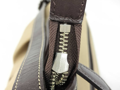 BURBERRY Shoulder Bag Canvas/Beige Shoulder Bag