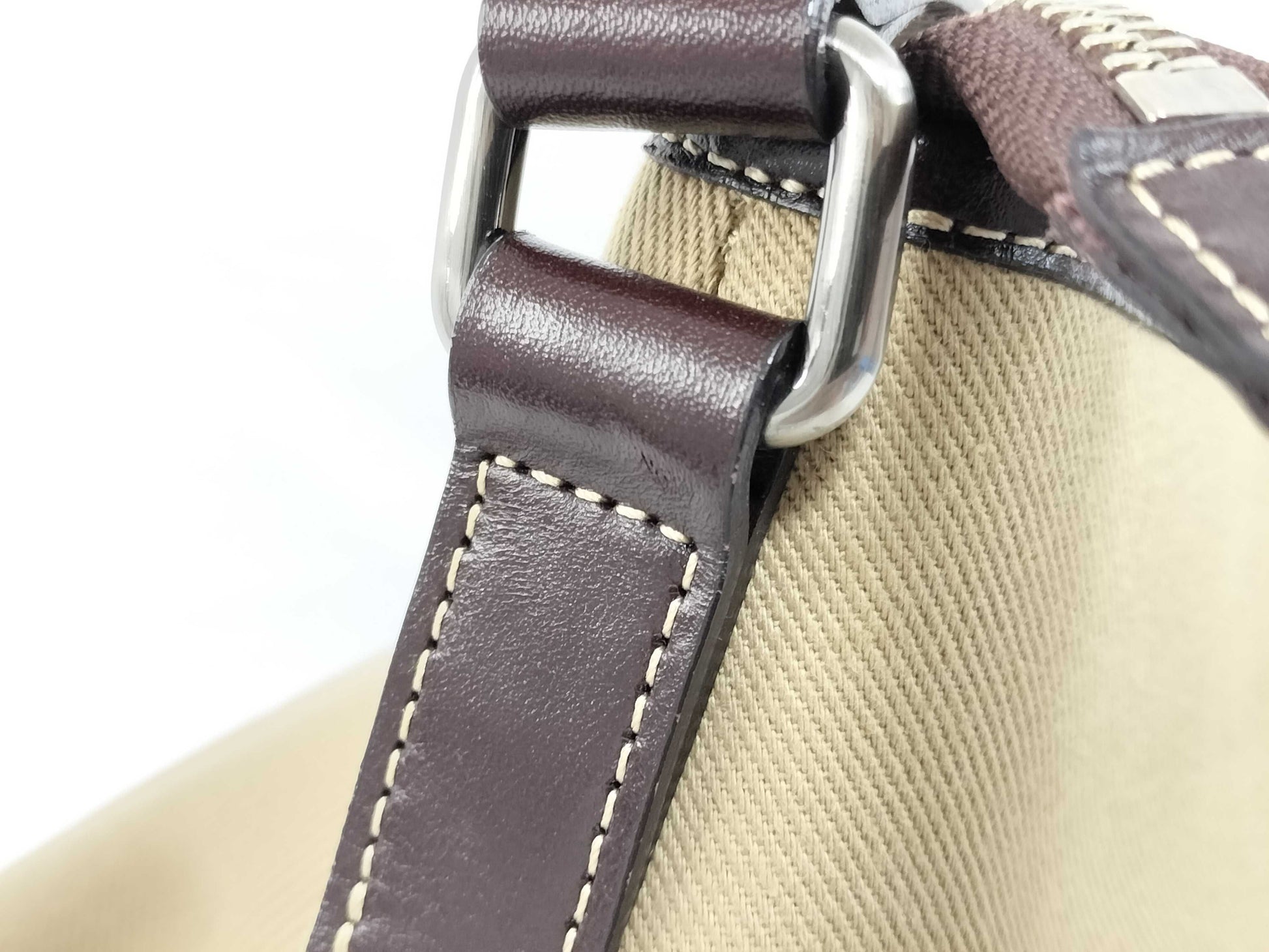 BURBERRY Shoulder Bag Canvas/Beige Shoulder Bag