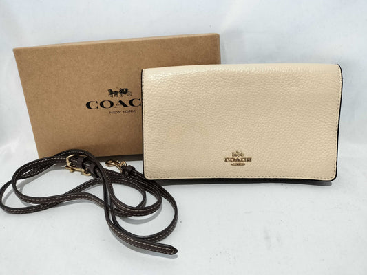 COACH Anna Foldover Clutch Shoulder Bag