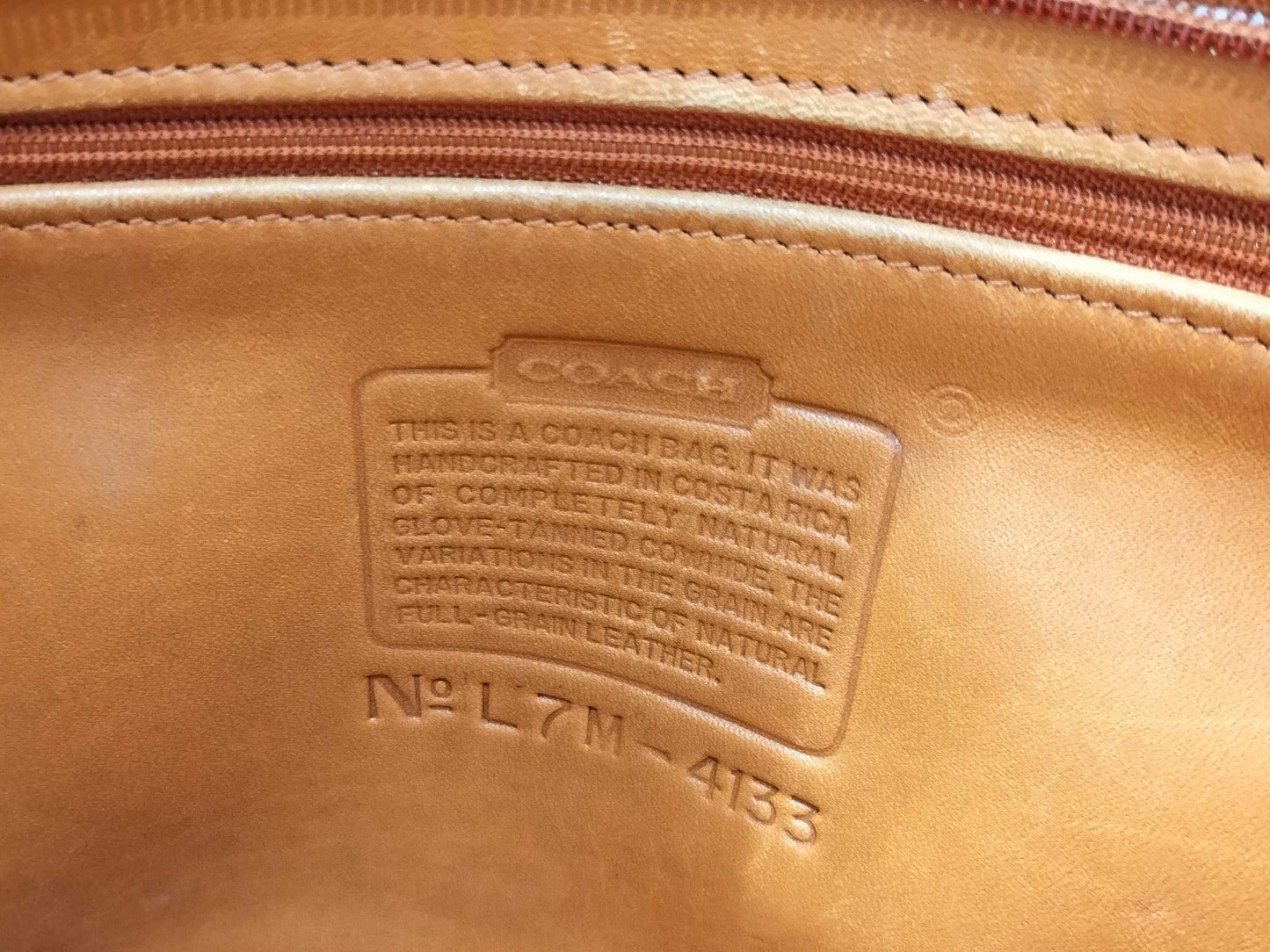 COACH 3-piece shoulder bag