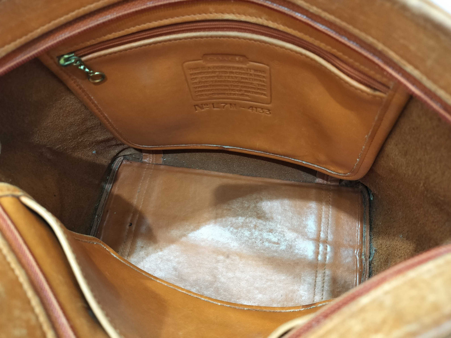 COACH 3-piece shoulder bag