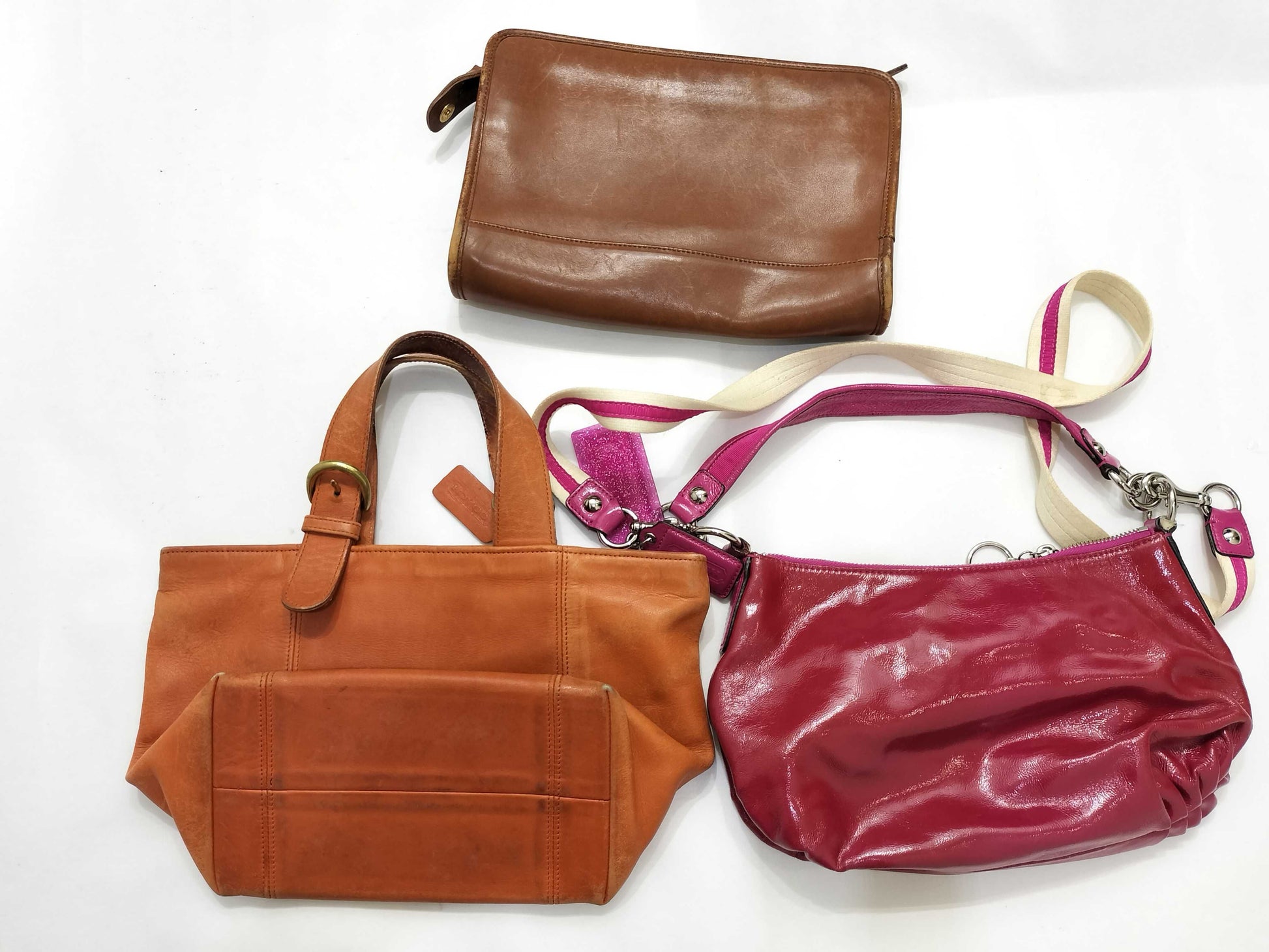 COACH 3-piece shoulder bag