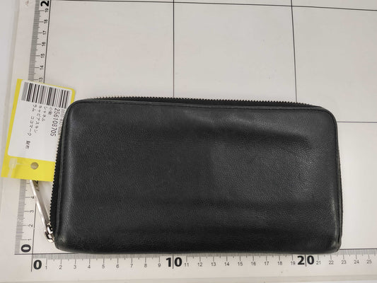 CHANEL Caviar Skin Lamb Coco Mark Wallet