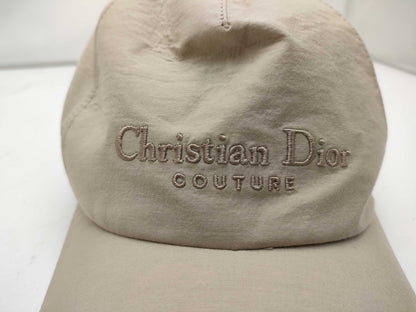 Dior Cap/Cotton/Beige/Logo/Solid/Oblique Pattern Other Accessories
