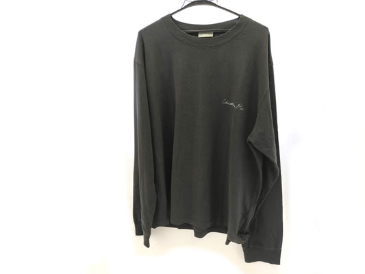 Dior long sleeve/logo/back print/black T-shirt
