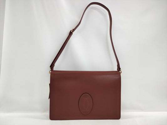 Cartier Must Line Leather Shoulder Bag