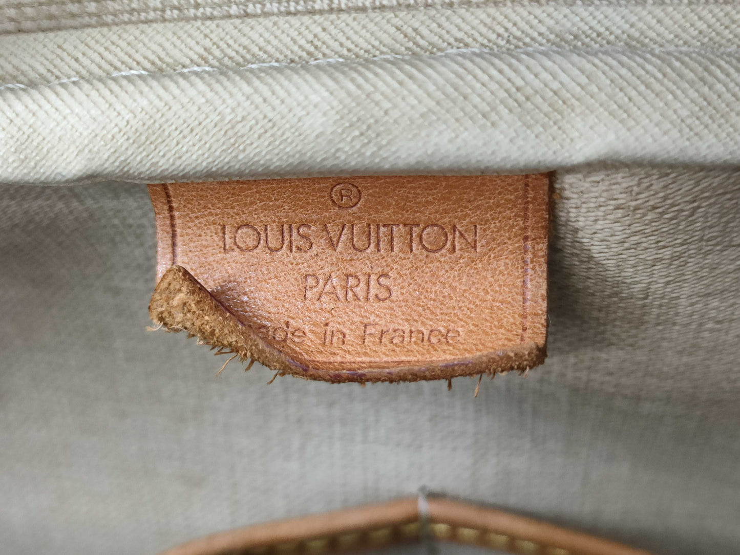 LOUIS VUITTON Monogram Deauville Handbag