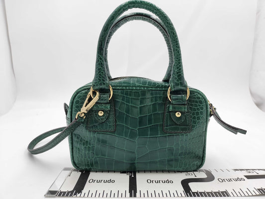 MaxMara MaxMara Embossed 2-Way Handbag Handbag
