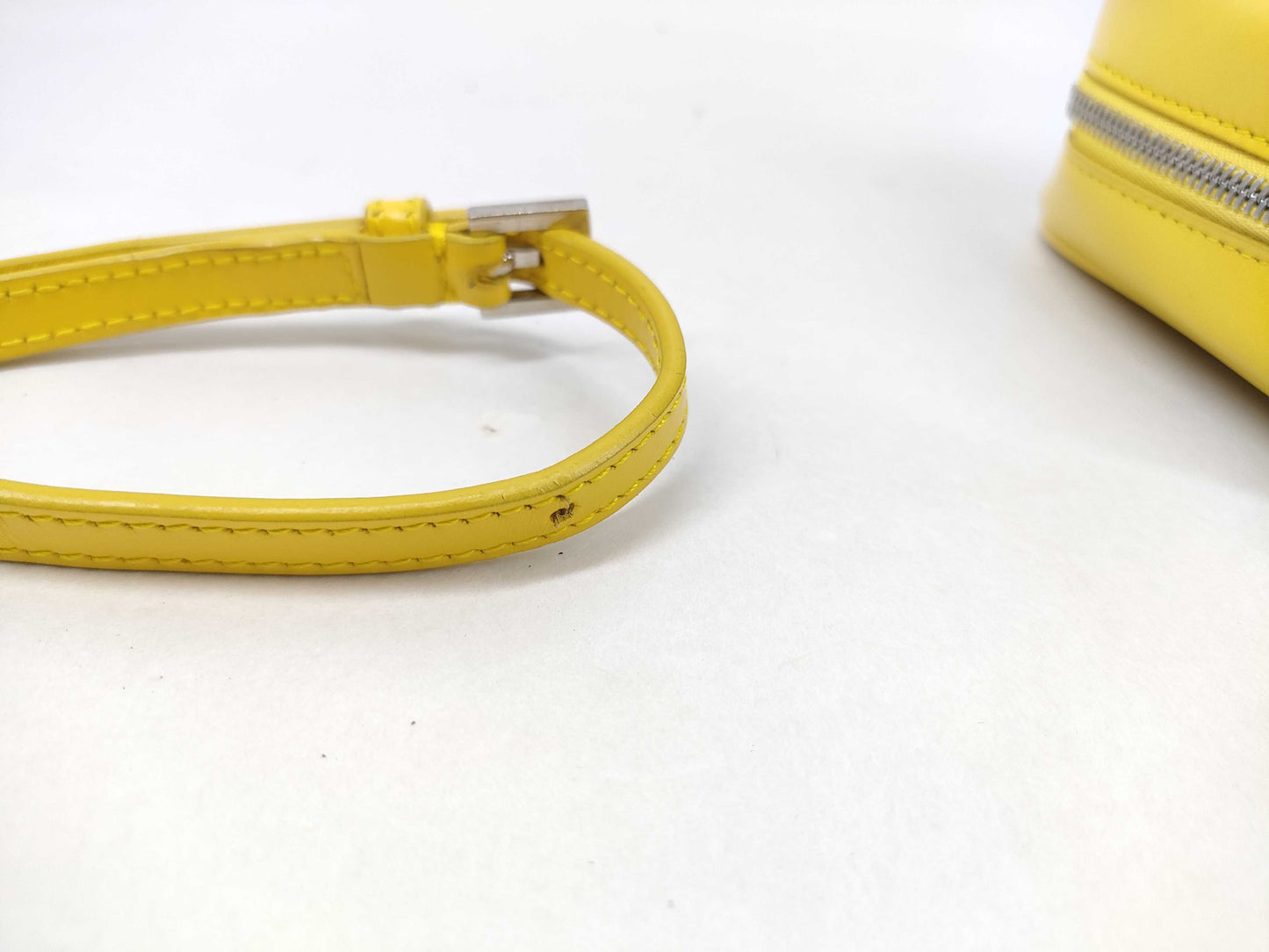 JILSANDER Leather Shoulder/Crossbody/Neck Pouch, Yellow
