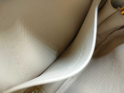 JILSANDER Leather Shoulder/Crossbody/Neck Pouch, Yellow