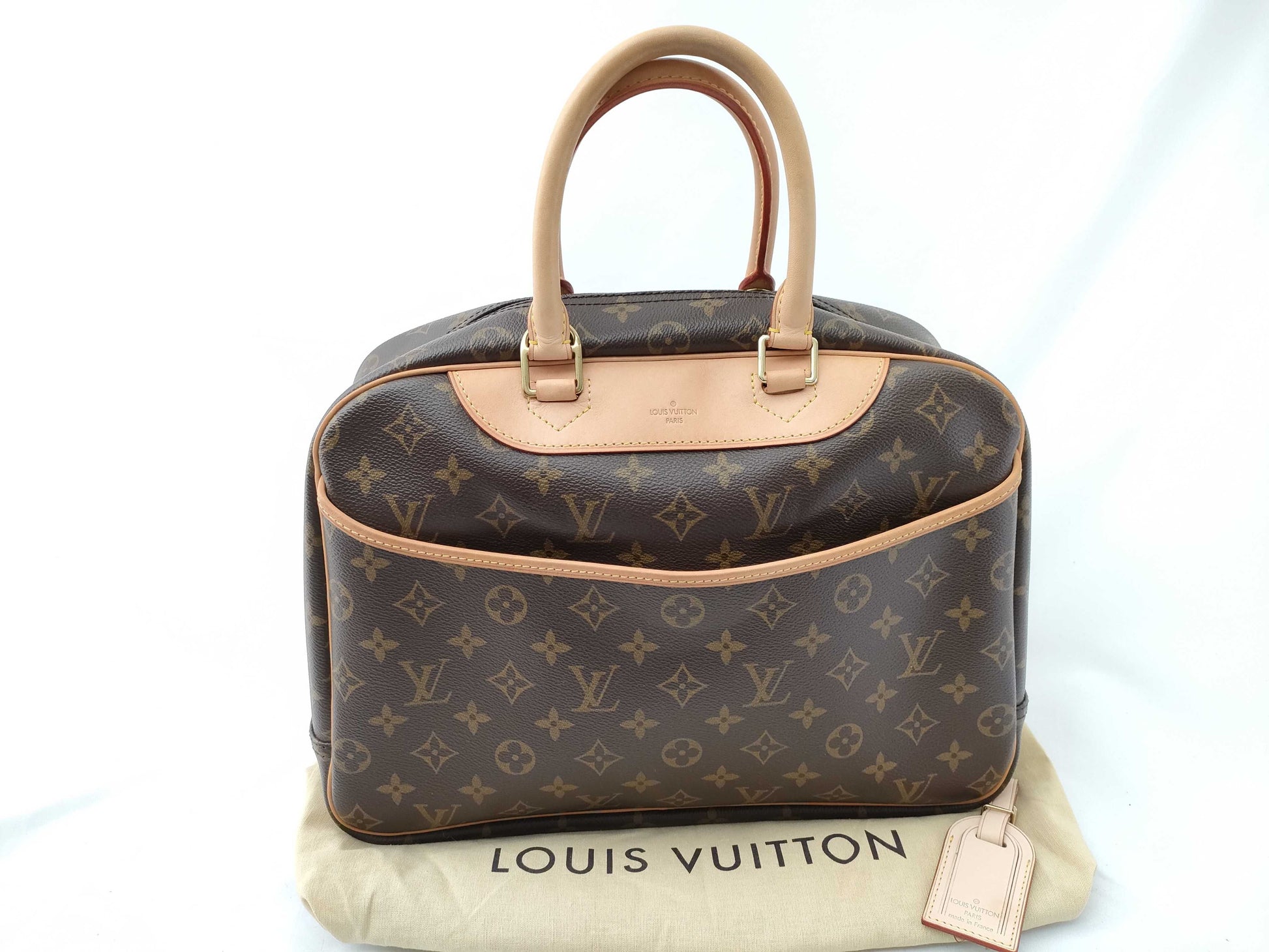 LOUIS VUITTON Monogram M47270 Deauville Handbag