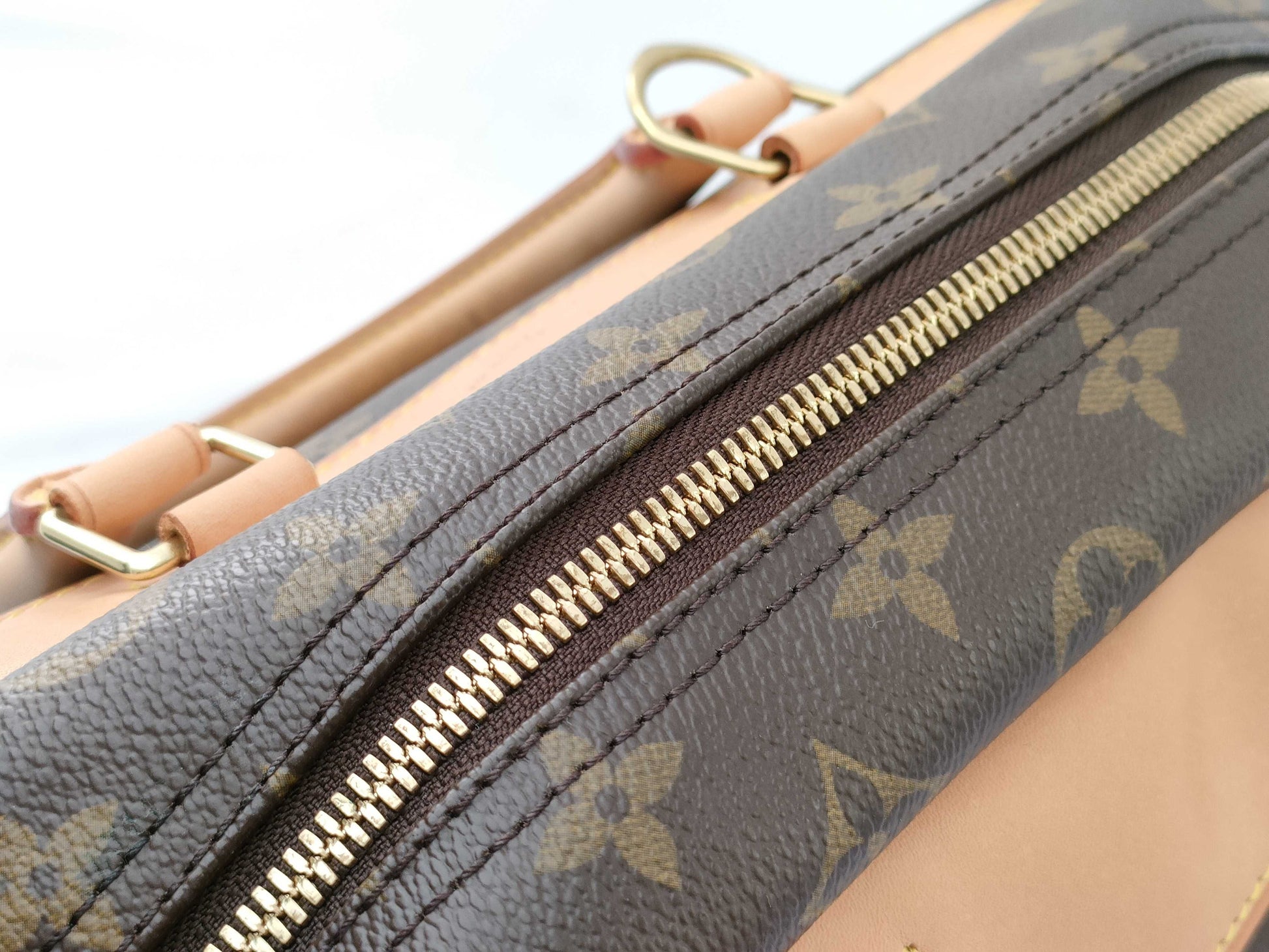 LOUIS VUITTON Monogram M47270 Deauville Handbag