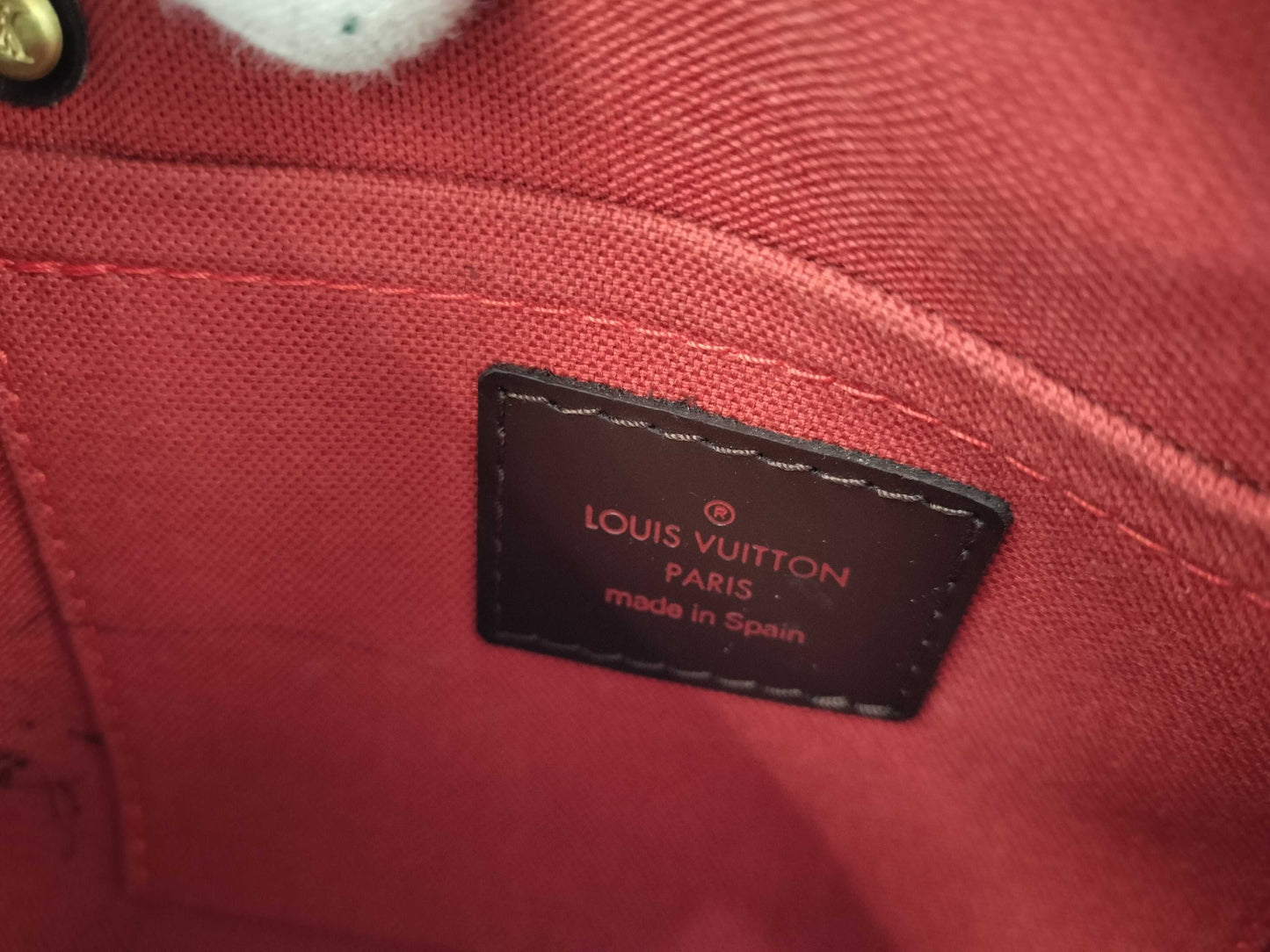 LOUIS VUITTON Damier Rivera Mini Handbag