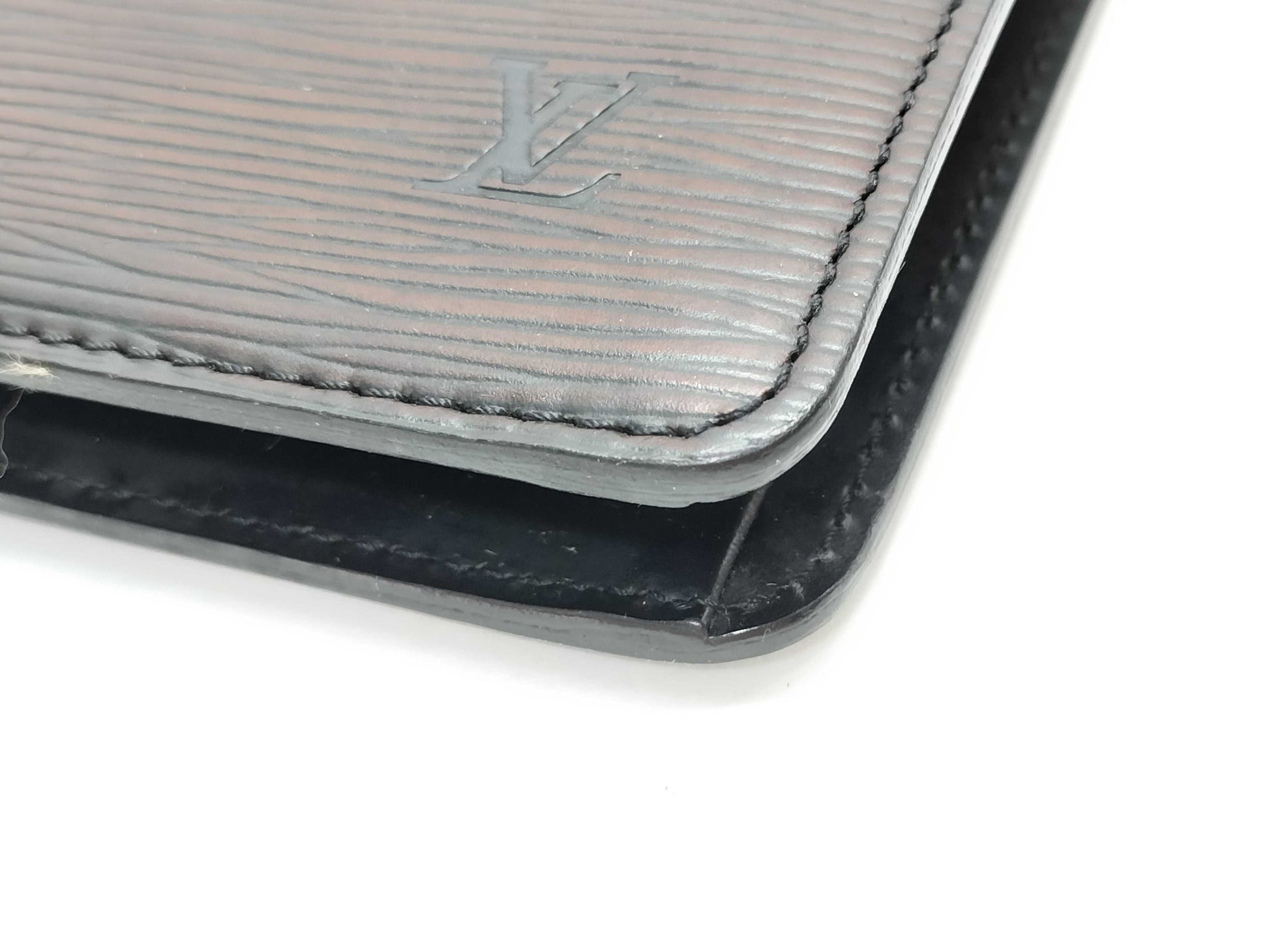 LOUIS VUITTON Monogram True Towel/Epi Pochette Homme Junk 2-Piece Pouch Set