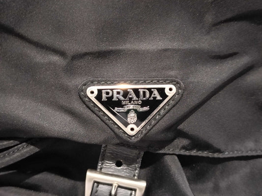 PRADA nylon backpack, black
