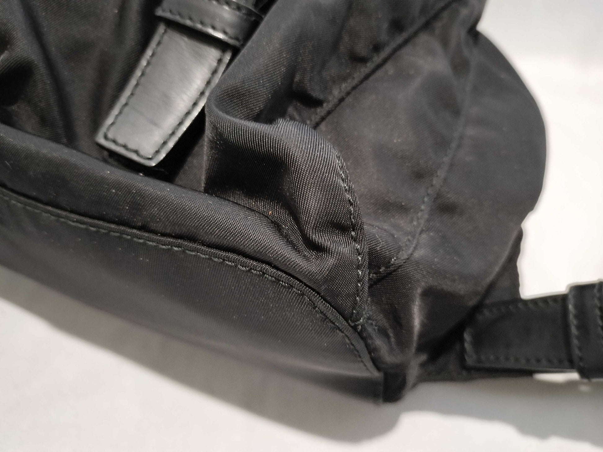 PRADA nylon backpack, black
