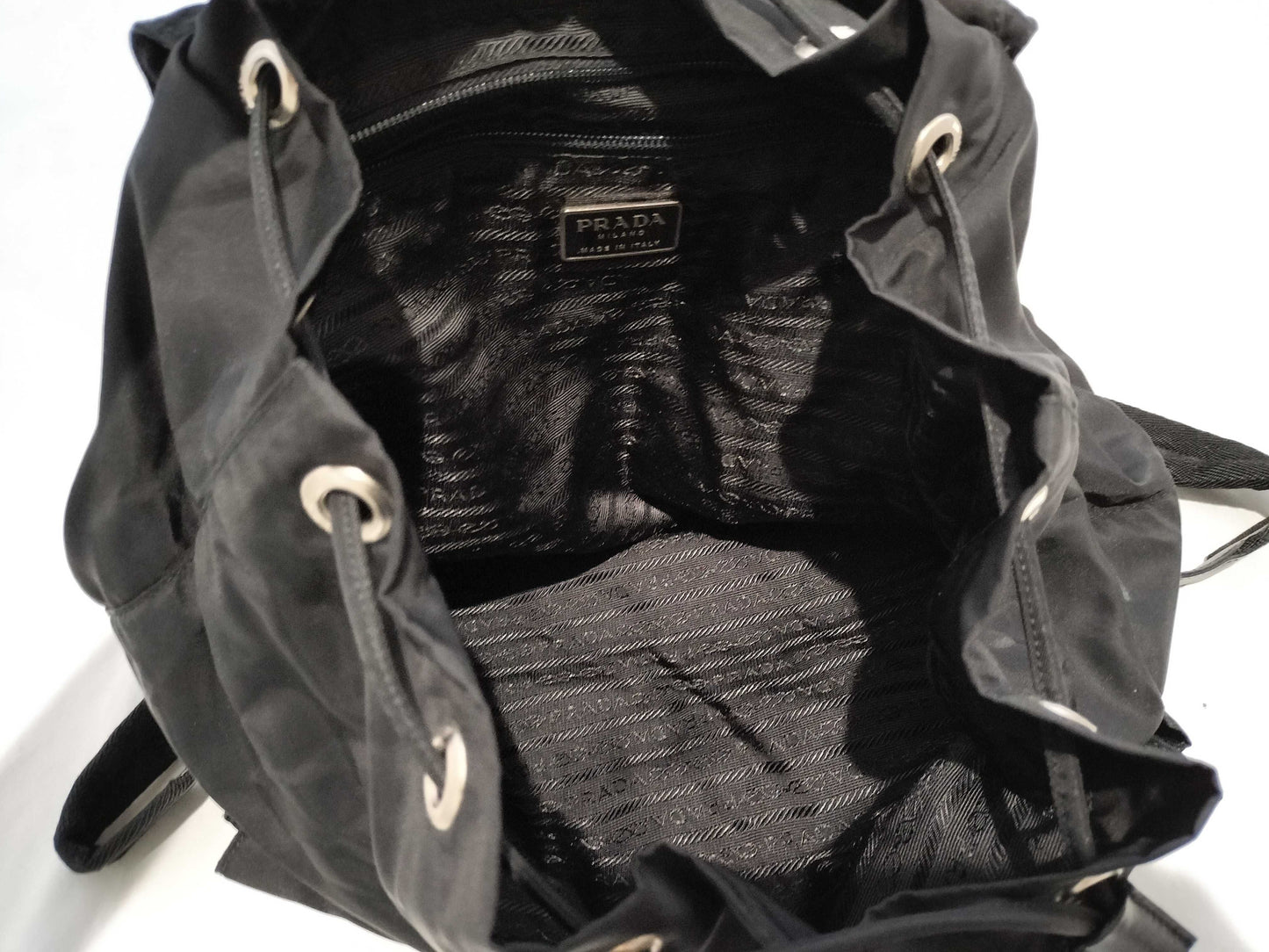 PRADA nylon backpack, black