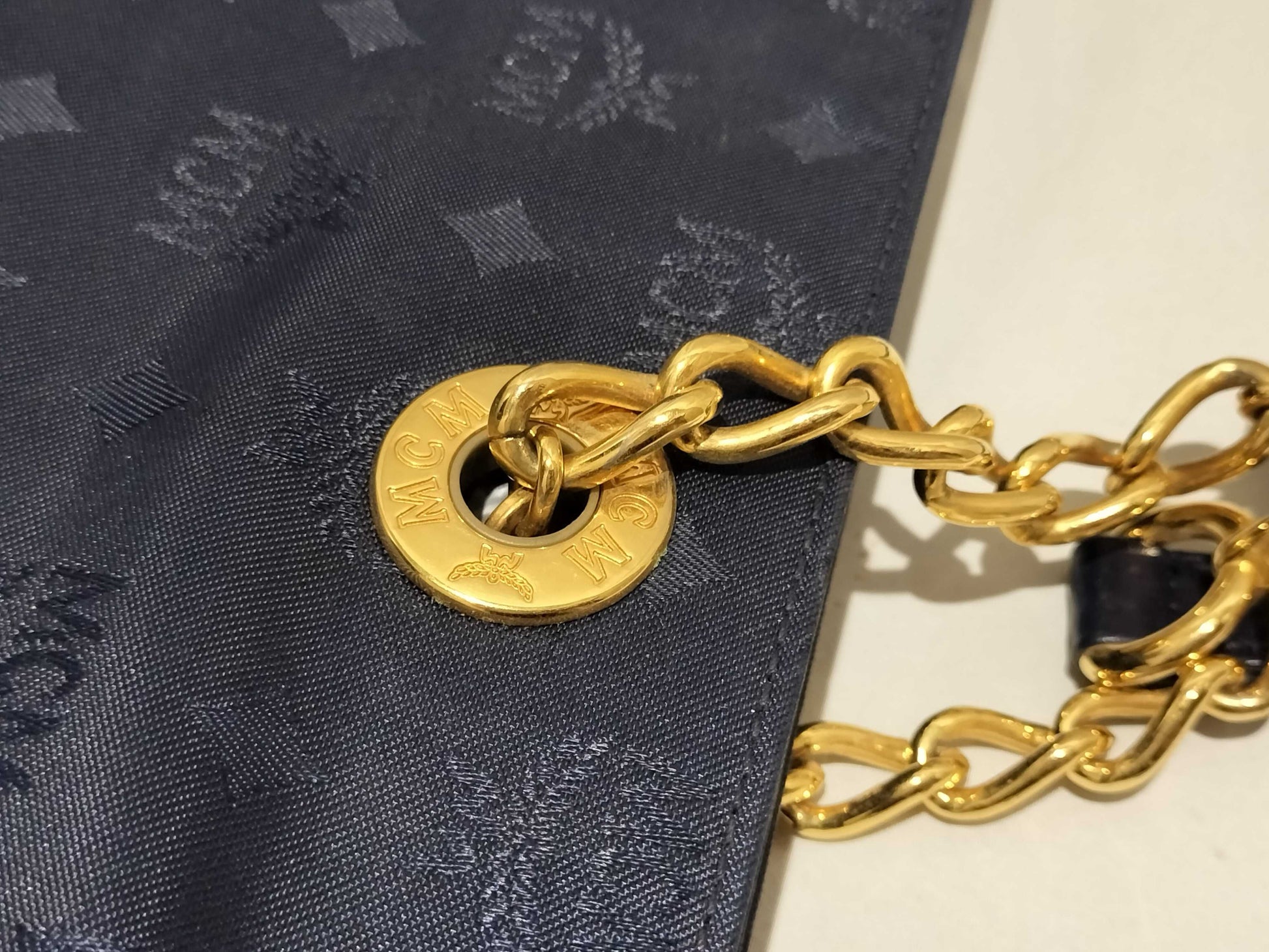 MCM Tote Chain 6251C Tote Bag
