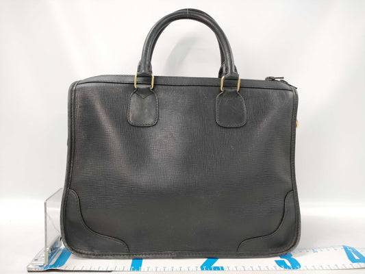 HUNTING WORLD Leather Handbag Black Handbag