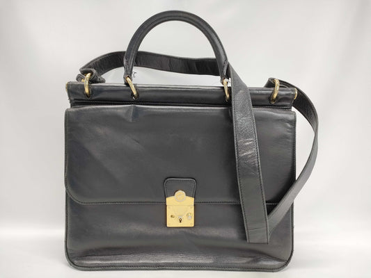 HUNTING WORLD Leather Shoulder Bag/Handbag