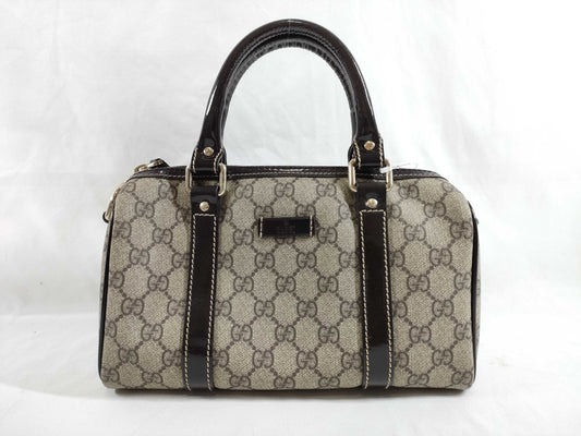 GUCCI GG Supreme Mini Boston Bag 193604 Handbag