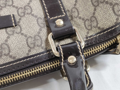 GUCCI GG Supreme Mini Boston Bag 193604 Handbag