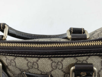 GUCCI GG Supreme Mini Boston Bag 193604 Handbag