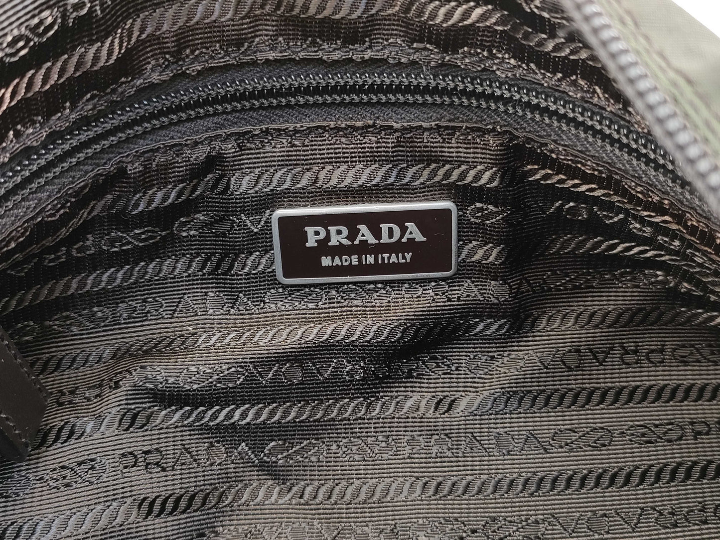 PRADA nylon shoulder bag