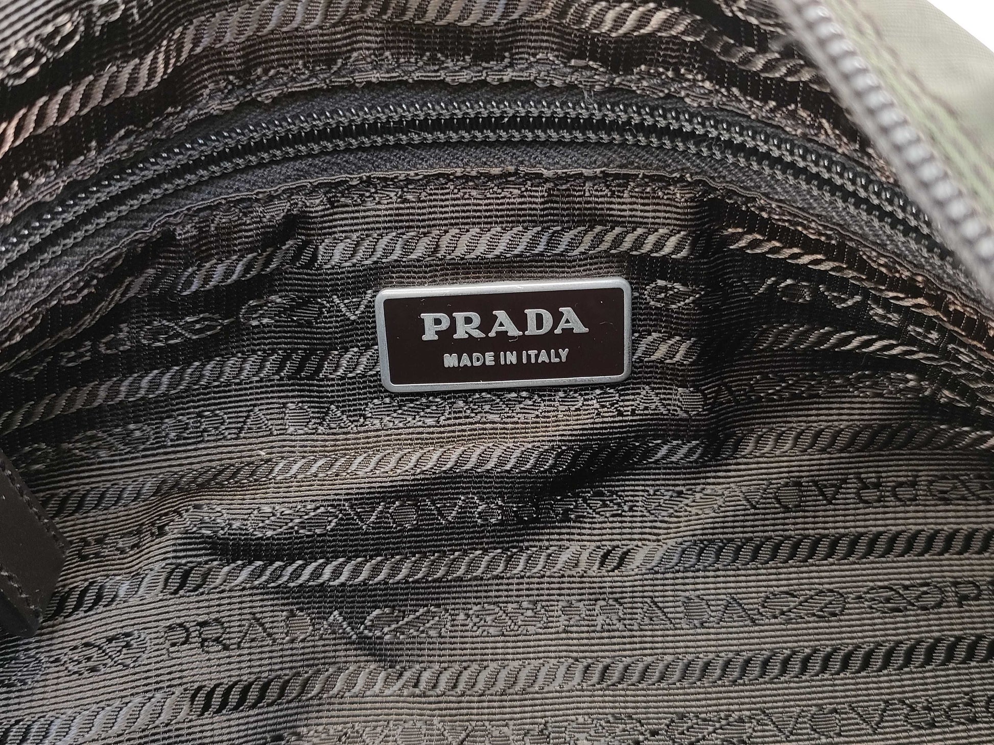 PRADA nylon shoulder bag