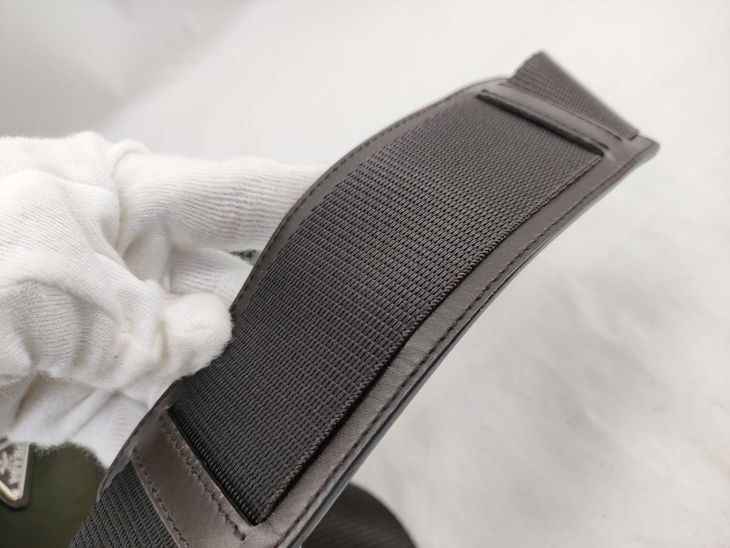 PRADA nylon shoulder bag