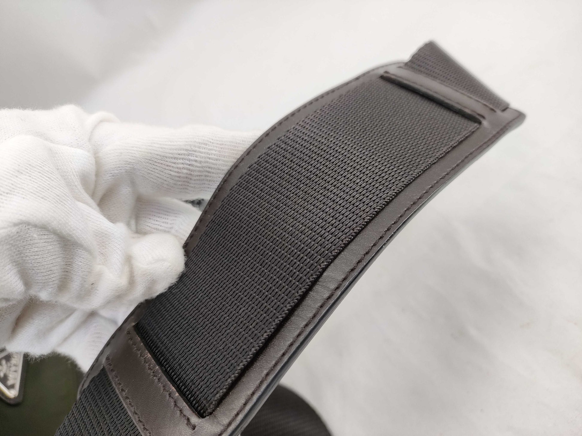 PRADA nylon shoulder bag