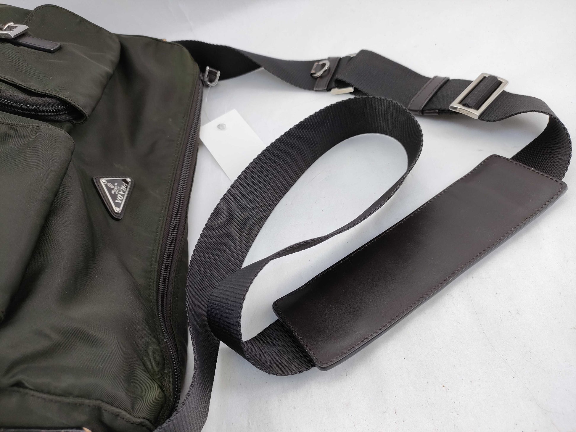 PRADA nylon shoulder bag