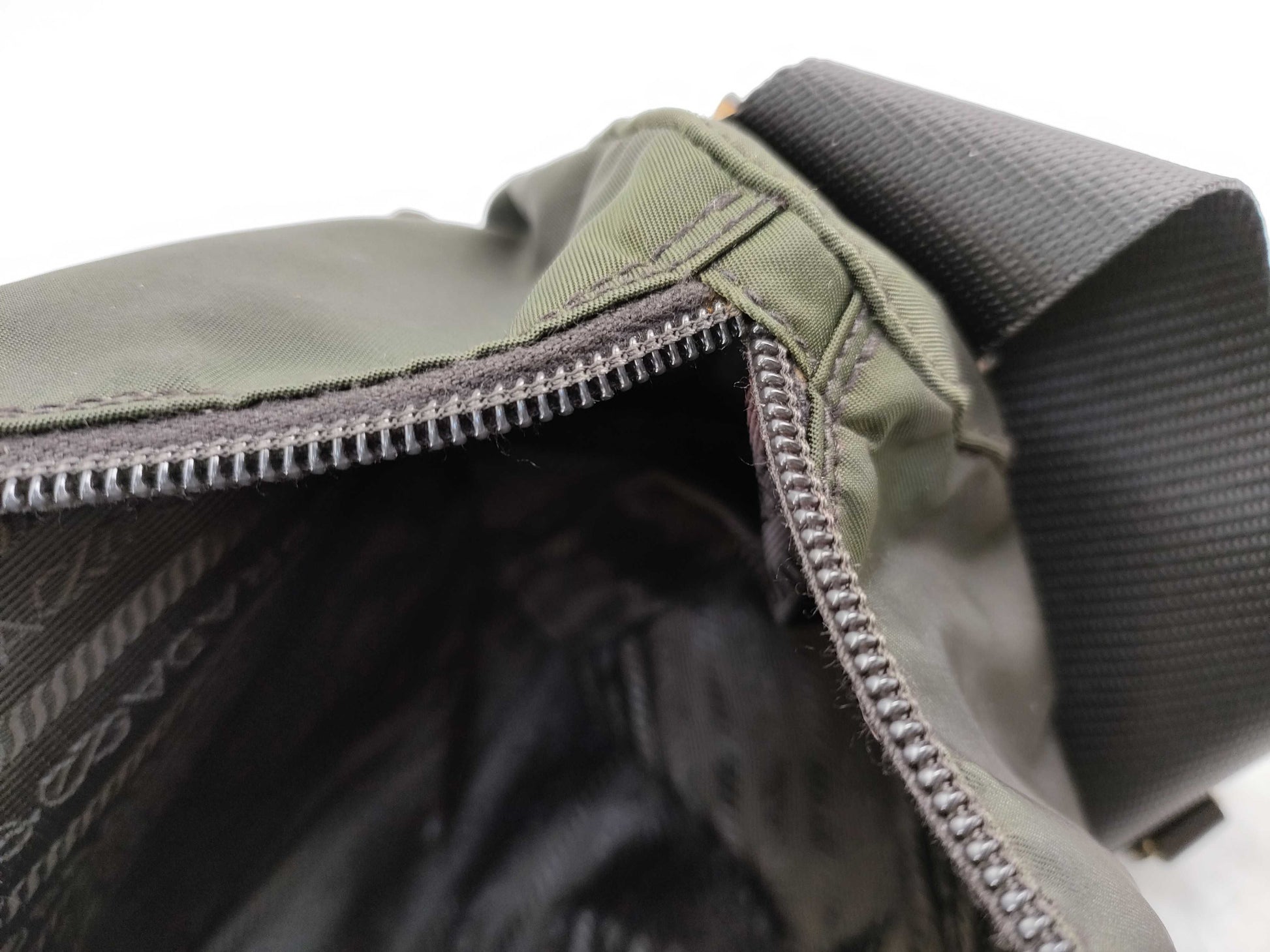 PRADA nylon shoulder bag